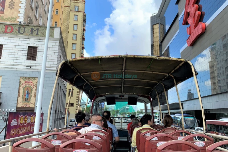 Macau Open Top Bus Tour - Explore Macau's Landmarks and Night Views - JTR Holidays - Image 6 of 8