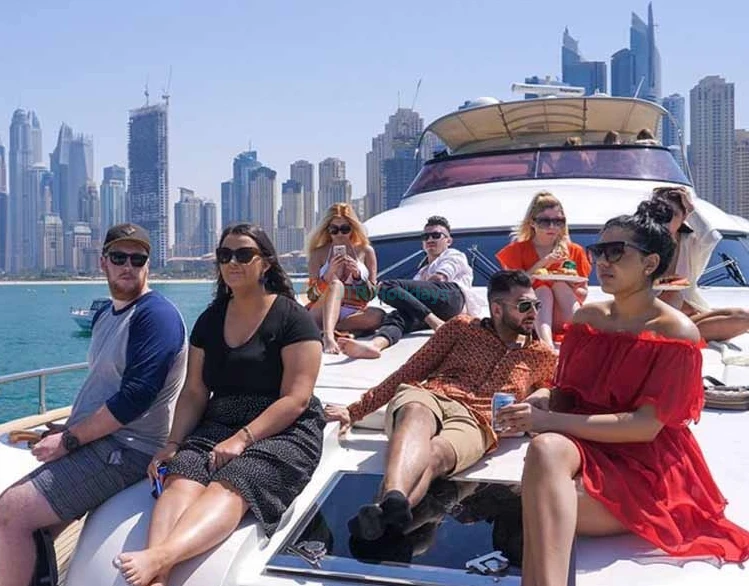 Dubai Marina Yacht Tour with Breakfast, Lunch or BBQ - Sharing Yacht Tour - JTR Holidays - Image 7 of 13