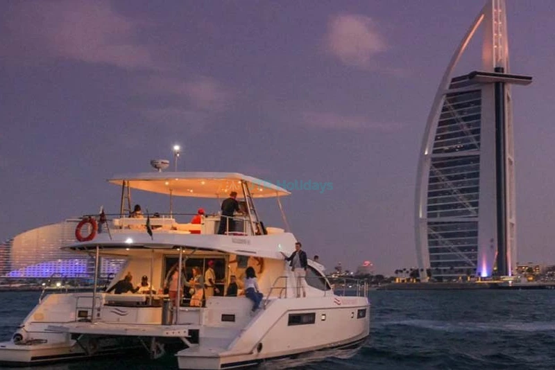 Dubai Marina Yacht Tour with Breakfast or BBQ - Image 8 of 13