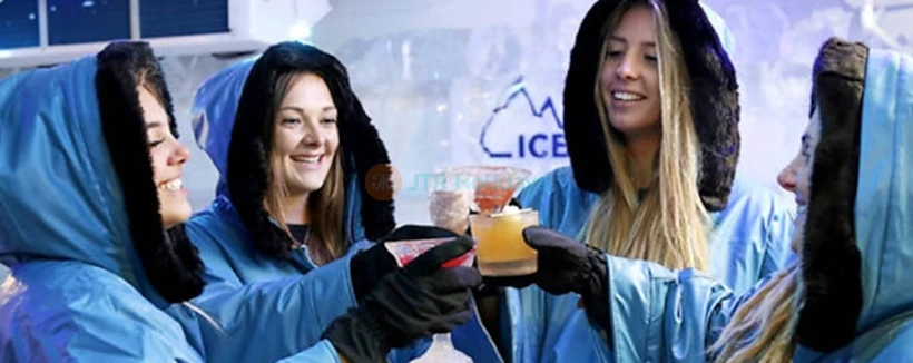 IceBar Melbourne - Experience the ultimate chill at IceBar Melbourne, Australia’s only ice bar. Step into a frosty world at -10°C with stunning ice sculptures and refreshing cocktails served in icy glasses. Enjoy a fun, unique outing with friends or family and capture memorable photos in this frozen wonderland. IceBar Melbourne - Image 3 of 5