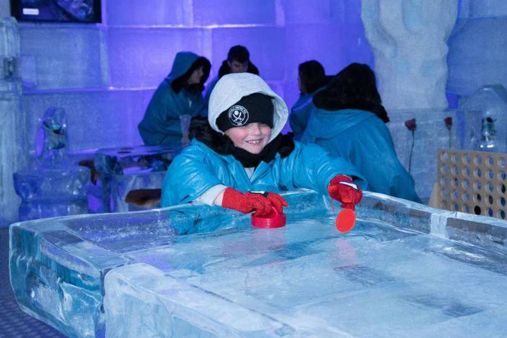 IceBar Melbourne - Experience the ultimate chill at IceBar Melbourne, Australia’s only ice bar. Step into a frosty world at -10°C with stunning ice sculptures and refreshing cocktails served in icy glasses. Enjoy a fun, unique outing with friends or family and capture memorable photos in this frozen wonderland. IceBar Melbourne - Image 4 of 5