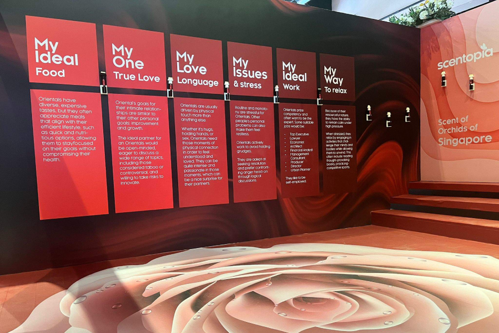Scentopia Sentosa - Discover a unique fragrance experience at Scentopia Sentosa, where you can create your own signature scent based on your personality. Explore the beauty of Singapore’s floral heritage with scents inspired by beaches and rainforests. Scentopia Sentosa also offers an immersive self-guided tour and augmented reality art displays. Perfect for perfume lovers and those seeking a creative experience, Scentopia Sentosa is a must-visit attraction. Unleash your creativity and enjoy the magic of Scentopia Sentosa today! Scentopia Sentosa - Image 3 of 5