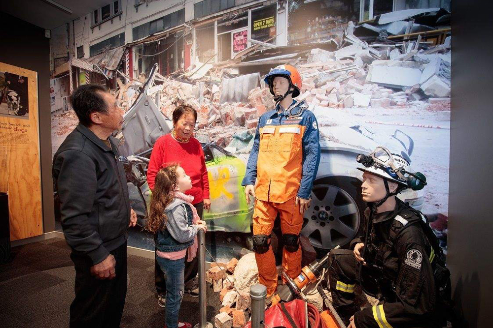 Quake City Christchurch - Explore Quake City Christchurch and discover the impact of earthquakes on the region. Engage with interactive exhibits showcasing the science behind liquefaction and Canterbury’s recovery. Learn about the resilience of the local community through expert-led tours. Visit Quake City for an educational and memorable experience about Christchurch’s seismic history. Quake City Christchurch - Image 1 of 5