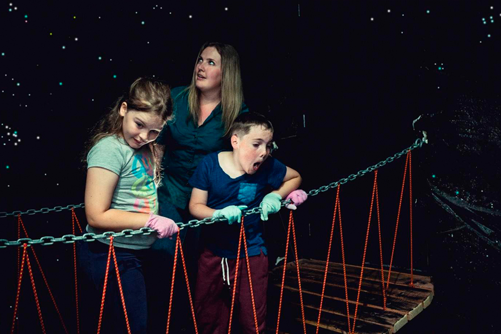 Odyssey Sensory Maze Queenstown - Embark on a mesmerizing journey at Odyssey Sensory Maze Queenstown, where 13 unique zones feature captivating lighting effects and sensory challenges. Test your senses in this immersive experience that feels like another world. Perfect for kids and adults alike, it promises entertainment, exploration, and unforgettable memories in the heart of Queenstown. Odyssey Sensory Maze Queenstown - Image 3 of 5