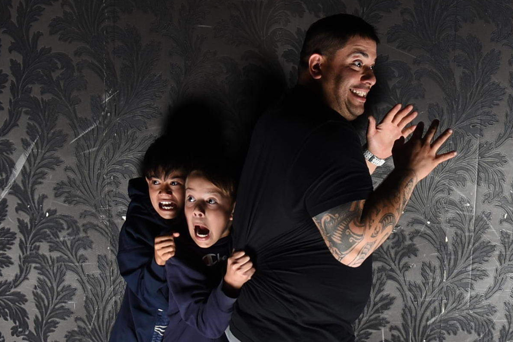 Fear Factory Queenstown - Fear Factory in Queenstown offers a thrilling haunted house experience inside the eerie Lockhart Hotel. Conquer dark hallways and eerie encounters as you face supernatural surprises. Dare to challenge the terror within and join the chicken counter. Perfect for thrill-seekers and groups looking for a spine-chilling adventure in Queenstown. Fear Factory Queenstown - Image 2 of 5
