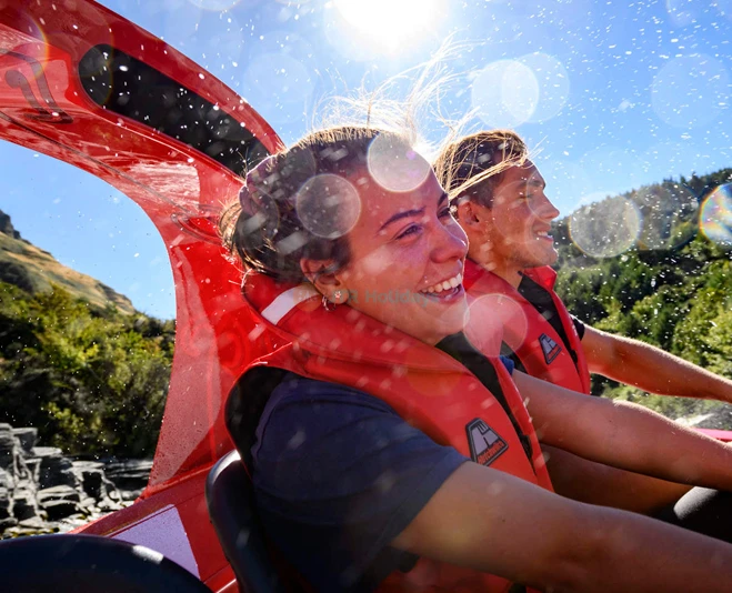 Shotover Jet Boat Ride - Thrilling Queenstown Adventure - JTR Holidays - Image 2 of 5