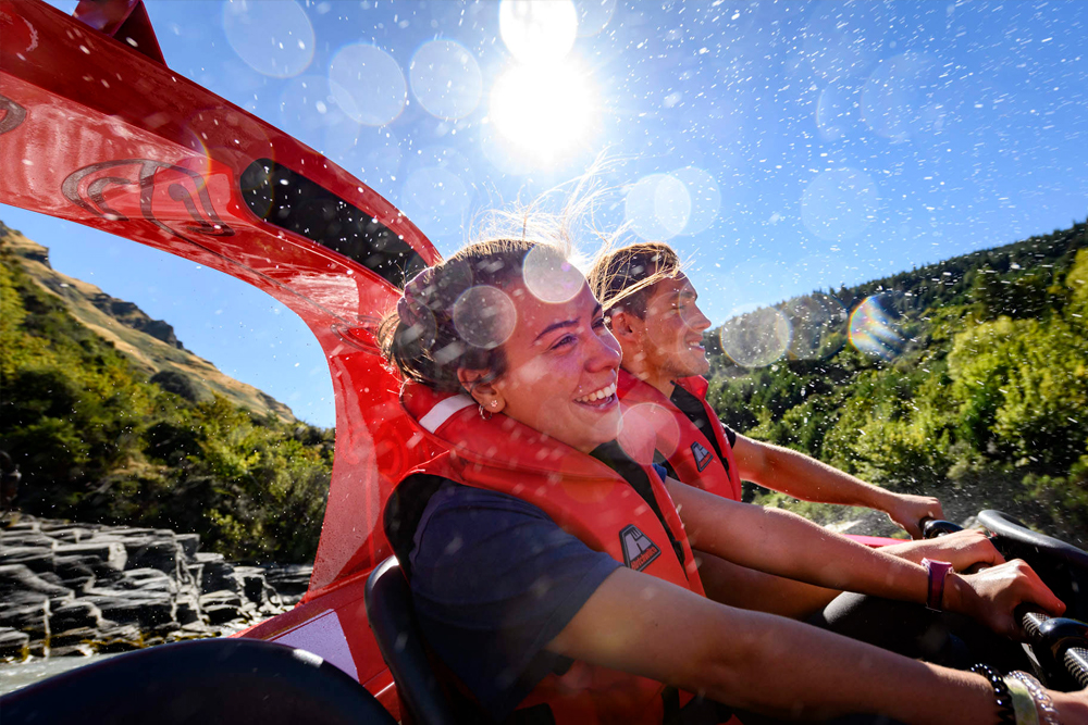Balade en jet boat Shotover - Queenstown - Image 2 sur 5