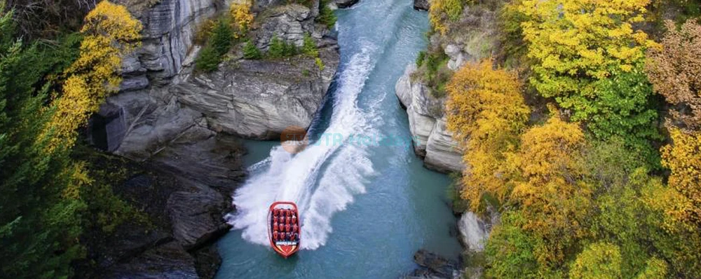 Shotover Jet Boat Ride - Thrilling Queenstown Adventure - JTR Holidays - Image 4 of 5
