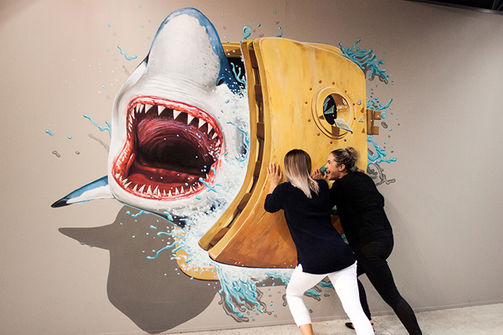 3D Trick Art Gallery - Rotorua - Discover the 3D Trick Art Gallery in Rotorua, an interactive experience featuring over 50 incredible optical illusions. Explore five unique themes, including Classic Art, Kiwi Life, and Grand Nature, where you can step into famous paintings, challenge your creativity, and enjoy immersive adventures. Capture unforgettable photos and create your own stories in this magical space. Perfect for all ages, it’s a must-visit attraction in Rotorua. 3D Trick Art Gallery - Rotorua - Image 2 of 5