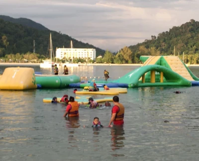 Paradise 101 Island Ticket - Escape to Paradise 101 Island, a private island in Langkawi offering pristine beaches, clear waters, and exciting activities. At Paradise 101 Island, enjoy thrilling water sports like jet skiing, parasailing, and kayaking, or relax at the lively Aquapark. Savor delicious meals at the beachside bar and restaurant on Paradise 101 Island with stunning ocean views. Whether you seek adventure or relaxation, Paradise 101 Island is the perfect getaway in Langkawi. Experience the beauty and excitement of Paradise 101 Island today. Paradise 101 Island Ticket - Image 5 of 5