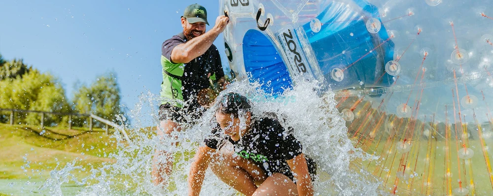 ZORB Inflatable Ball Adventure - Rotorua | Thrilling Hill Rolling Experience - JTR Holidays - Image 3 of 5