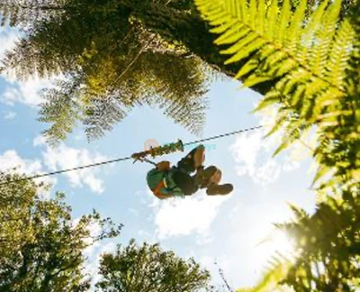 Expérience de tyrolienne de Rotorua au-dessus des chutes d'Okere - Image 5 sur 5
