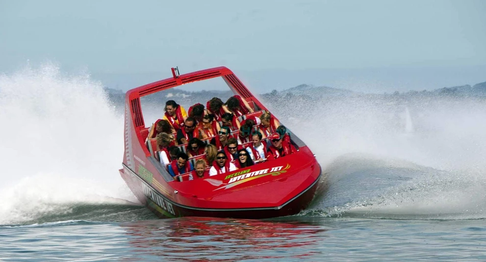 Auckland Adventure Jet Boat Ride - Thrills on the Hauraki Gulf - JTR Holidays - Image 1 of 5