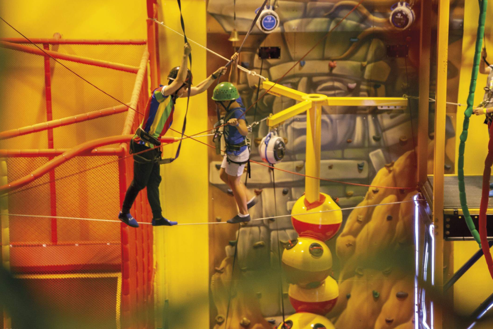 Discovery Bay Epicland - Experience endless fun at Discovery Bay EpicLand, the ultimate indoor playground spanning 14,000 square feet. Discover Asia's largest indoor slide, along with exciting games and activities for all ages at Discovery Bay EpicLand. Adults and teens can enjoy aerial ropes, rock climbing, and vertical slides, while kids will love trampolines, zip lines, volcano slides, and more. Discovery Bay EpicLand offers something for everyone, making it the perfect spot for family fun. Visit Discovery Bay EpicLand today for an unforgettable adventure! Discovery Bay Epicland - Image 2 of 5