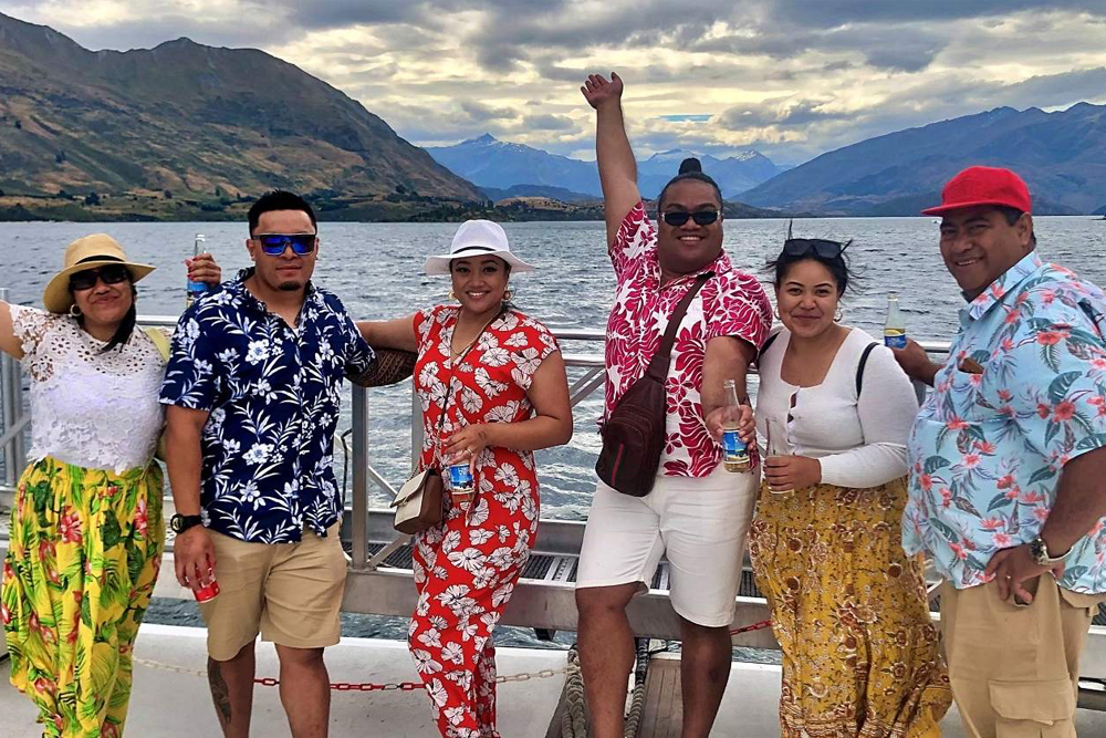 1 Hour Happy Hour Cruise - Lake Wanaka - Unwind with a 1-hour Happy Hour Cruise on Lake Wanaka, where stunning mountain views surround you. Enjoy a complimentary drink and indulge in $6 beverages, paired perfectly with complimentary cheese boards. Relax aboard a luxurious 57-foot catamaran with spacious indoor and outdoor areas. Friendly local crew ensure a memorable and personalized experience on this scenic adventure. 1 Hour Happy Hour Cruise - Lake Wanaka - Image 4 of 5