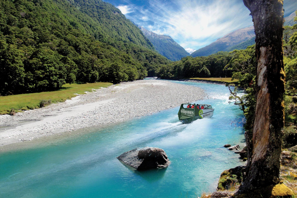 Wanaka Jet Boat Ride & Wilderness Walk - Image 1 of 5