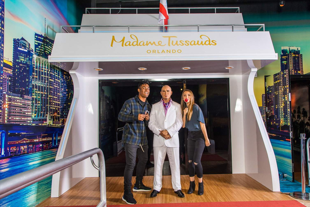 Madame Tussauds Ticket - Orlando - Step into the world of fame at Madame Tussauds Orlando and meet lifelike wax figures of your favorite celebrities, from Hollywood stars to legendary icons. Explore interactive exhibits, snap photos with famous personalities, and enjoy a fun-filled experience for all ages. Located in the heart of ICON Park, this attraction promises a day of entertainment and unforgettable memories. Madame Tussauds Ticket - Orlando - Image 1 of 5