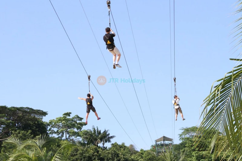 Mega Adventure Singapore: Ultimate Zipline & High Ropes Experience - JTR Holidays - Image 7 of 9