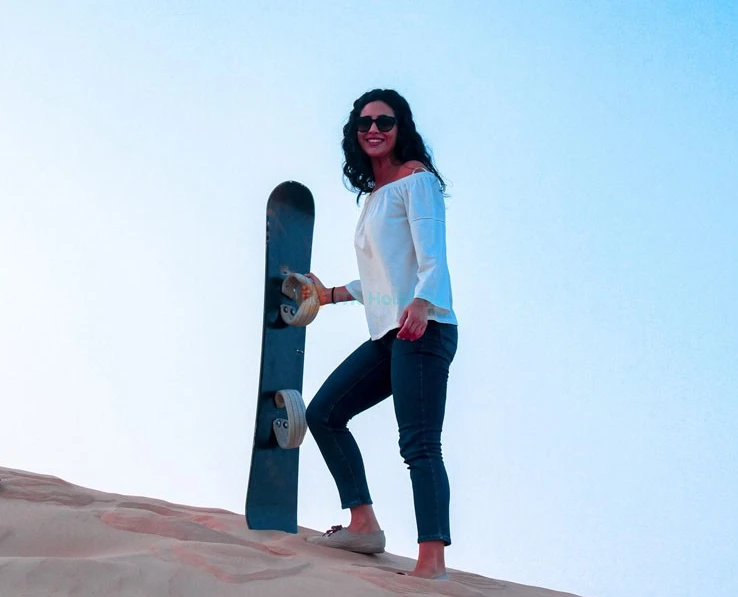 Morning Desert Safari Abu Dhabi - Camel Ride & Sand Boarding - JTR Holidays - Image 2 of 5