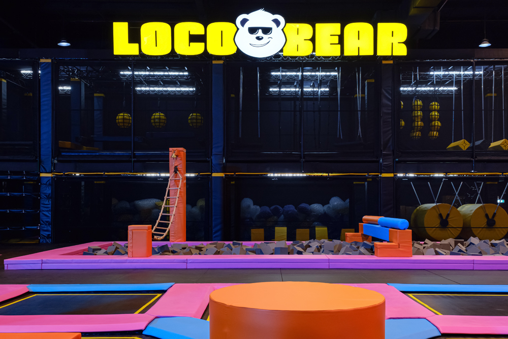 Loco Bear Dubai - Discover endless fun at Loco Bear Dubai, the ultimate indoor family entertainment hub. Enjoy over 12 exciting attractions, including trampolines, arcade games, VR experiences, Slime Universe, and thrilling rides like the Roll Glider. Perfect for all age groups, the venue ensures safety and unforgettable memories. Relax and recharge at the Loco Lounge with delicious dining options. Loco Bear Dubai - Image 4 of 5