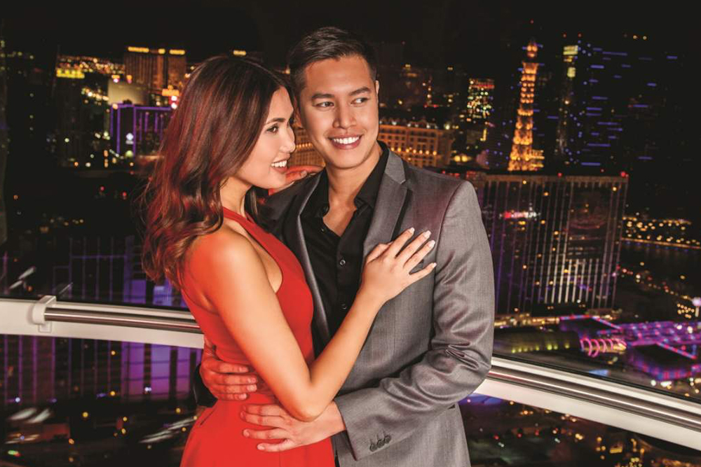 High Roller Ticket in Las Vegas - A ride on the High Roller in Las Vegas offers an incredible view of the city from 550 feet above the Strip. This giant Ferris wheel provides a 30-minute ride with panoramic views of iconic Las Vegas landmarks. It's perfect for families, friends, or couples looking for a fun and memorable experience. Whether you ride during the day or night, the stunning sights make it a must-do activity in Las Vegas. High Roller Ticket in Las Vegas - Image 2 of 5