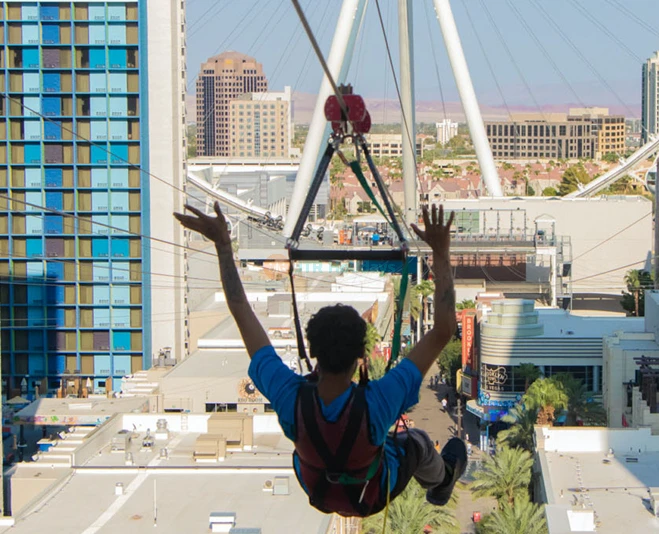 FlyLINQ Zipline Las Vegas: Thrill Ride Over the Strip - JTR Holidays - Image 5 of 5