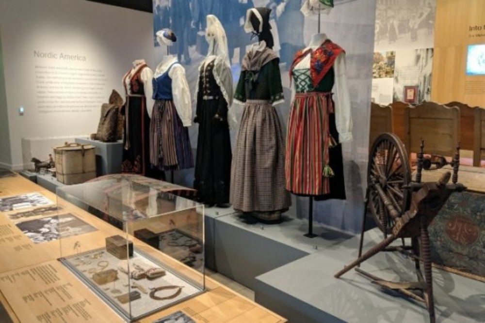 National Nordic Museum Seattle - Discover the National Nordic Museum in Seattle, where Nordic history, art, and culture come to life. Explore 12,000 years of heritage through fascinating exhibits and artifacts. Wander the East Garden, home to North America’s oldest working Finnish sauna. Admire stunning glass bird installations in the light-filled Fjord Hall. Enjoy rotating exhibitions and engaging programs for all ages. A must-visit destination in Seattle’s Ballard neighborhood. National Nordic Museum Seattle - Image 2 of 5