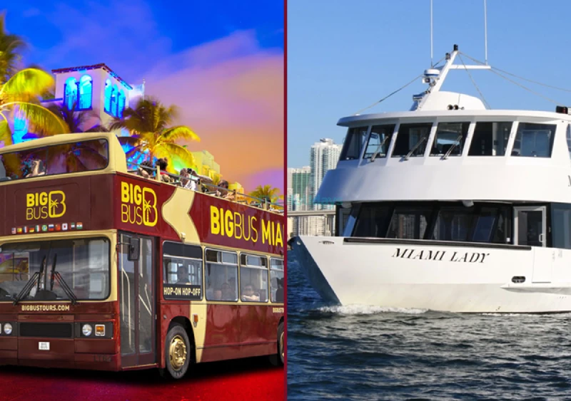 Miami Big Bus Hop-On Hop-Off Tours (Open-Top)