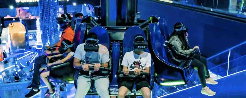 VR Park Dubai (PlayDXB) - VR Park Dubai is one of the world's Ultimate VR Park, Enjoy VR Park Dubai with ‘Pay & Play’ Pass as per your selected games. Book Tickets Online Today & Save. VR Park Dubai is one of the world's Ultimate VR Park, located on level 2 in Dubai Mall. This is the world’s largest indoor, virtual reality park for fun, family entertainment. VR Park Dubai (PlayDXB) - Image 4 of 5