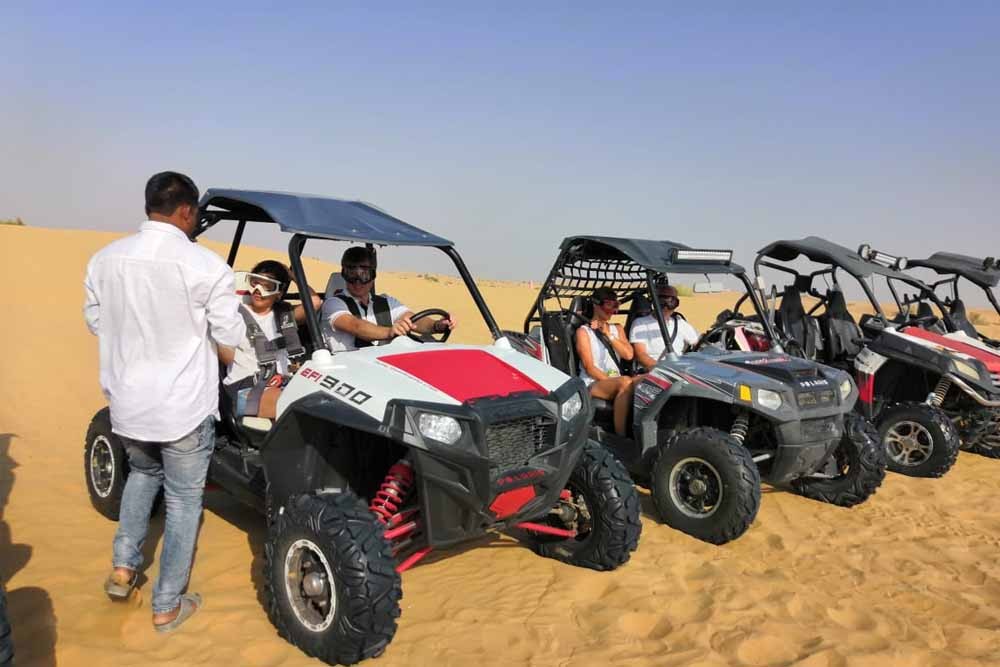 Morning Desert Safari Dubai With Dune Buggy Ride - JTR Holidays offers the best cheap Morning Dune Buggy Dubai Safari Tour package with self-drive experience in the desert. the best desert adventures in Dubai. Morning Desert Safari Dubai With Dune Buggy Ride - Image 1 of 5