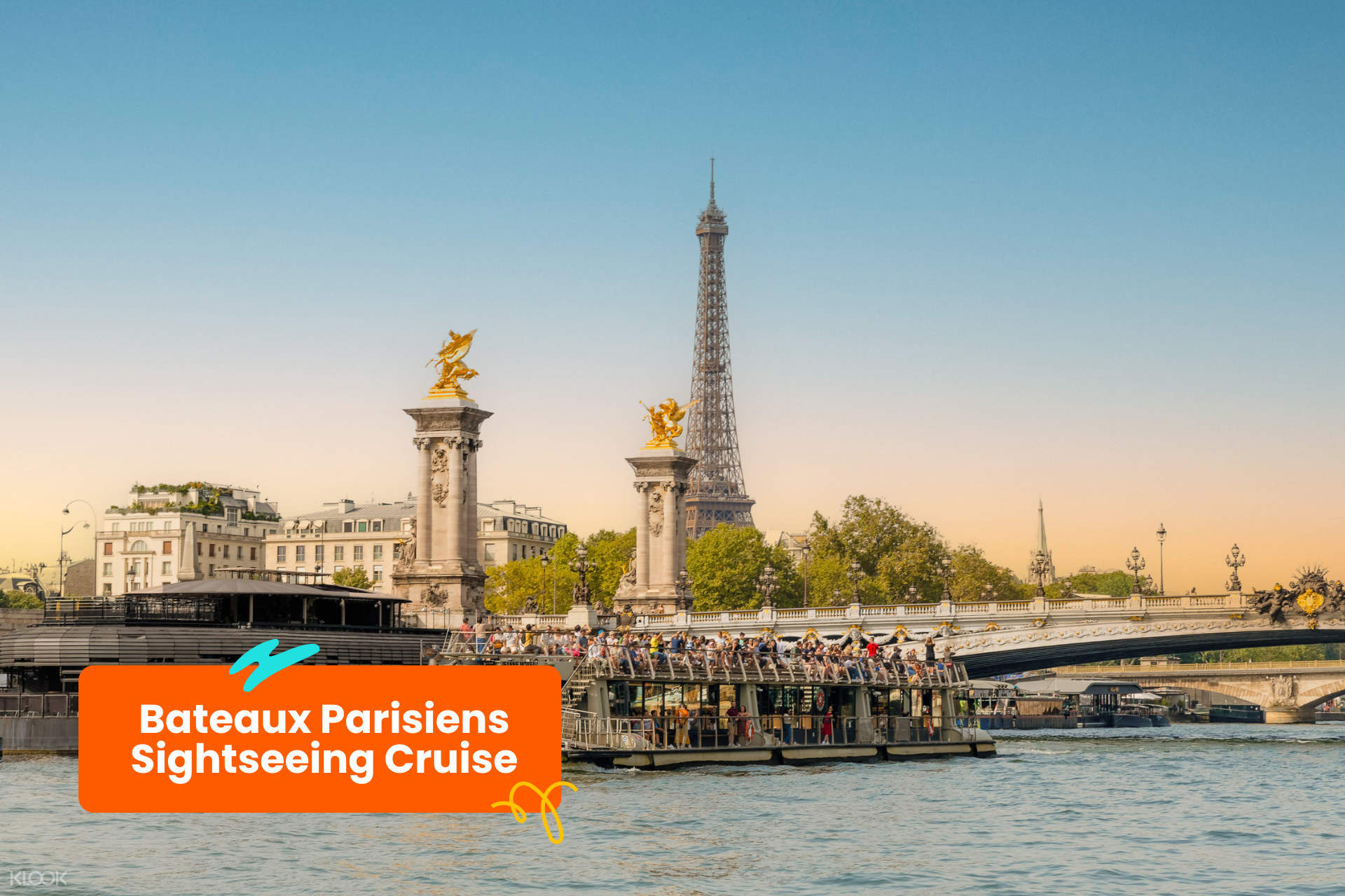 1-Hour Seine Cruise Departing from the Eiffel Tower - Enjoy the Bateaux Parisiens Sightseeing Cruise Seine River and explore Paris from the water. Glide past famous landmarks like the Eiffel Tower, Louvre Museum, and Notre-Dame. Choose a daytime or evening Bateaux Parisiens Sightseeing Cruise Seine River for stunning city views. Listen to an audio guide with fun facts about the sights. Book your Bateaux Parisiens Sightseeing Cruise Seine River for a relaxing and scenic Paris experience! 1-Hour Seine Cruise Departing from the Eiffel Tower - Image 3 of 5