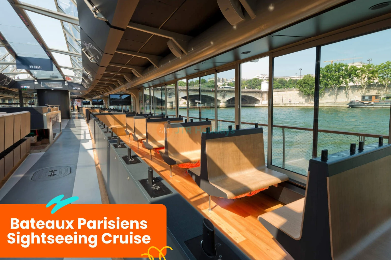 Bateaux Parisiens Seine River Cruise - Paris Sightseeing Boat Tour - JTR Holidays