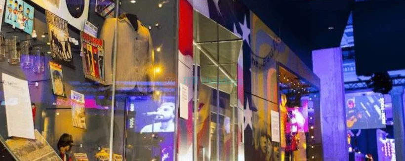 British Music Experience - Discover the British Music Experience in Liverpool, the ultimate museum for music lovers. Explore the history of British music through costumes, instruments, and over 600 memorabilia pieces. At the British Music Experience, see outfits worn by legends like Freddie Mercury and the Spice Girls. Try playing instruments at the Gibson Interactive Studio inside the British Music Experience. Watch holographic performances and relive iconic moments at the British Music Experience. A must-visit for fans of British music and pop culture! British Music Experience - Image 3 of 5