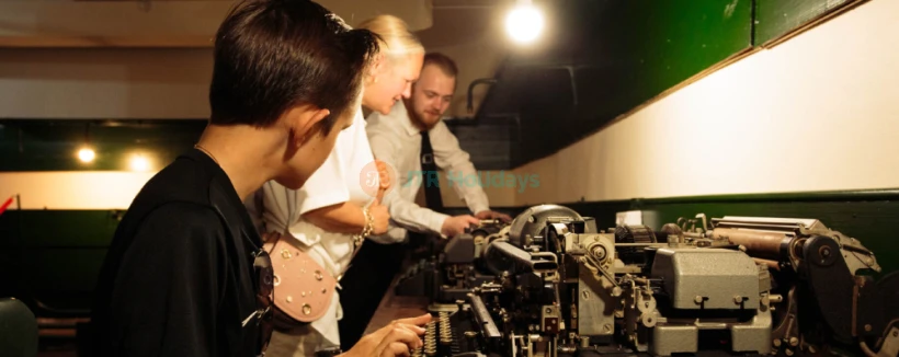 Western Approaches Museum Liverpool - Discover the Western Approaches Museum Liverpool, a secret underground bunker from World War II. Explore original maps, documents, and tools used during the Battle of the Atlantic. The Western Approaches Museum Liverpool has remained unchanged since 1945, offering a true wartime experience. See one of the last telephones connected to Churchill’s War Rooms at the Western Approaches Museum Liverpool. Learn how Derby House played a crucial role in wartime strategy at the Western Approaches Museum Liverpool. A must-visit for history lovers! Western Approaches Museum Liverpool - Image 4 of 5