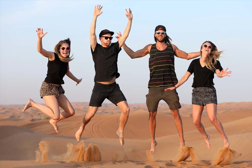 Overnight Red Dunes Desert Safari with Dune Bashing, BBQ & Breakfast - Image 7 of 15