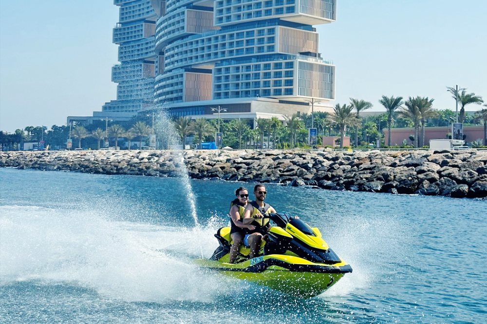 Xtreme Jet Ski Dubai - Xtreme Jet Ski Dubai offers thrilling jet ski rides across the city's iconic landmarks. Explore Dubai Marina, Palm Jumeirah, and Atlantis with Xtreme Jet Ski Dubai for an unforgettable adventure. Feel the adrenaline rush as you speed through the waters with Xtreme Jet Ski Dubai. Whether you're a beginner or an expert, Xtreme Jet Ski Dubai guarantees an exciting ride. Book your jet ski tour today with Xtreme Jet Ski Dubai and experience the best of Dubai’s waters! Xtreme Jet Ski Dubai - Image 4 of 5