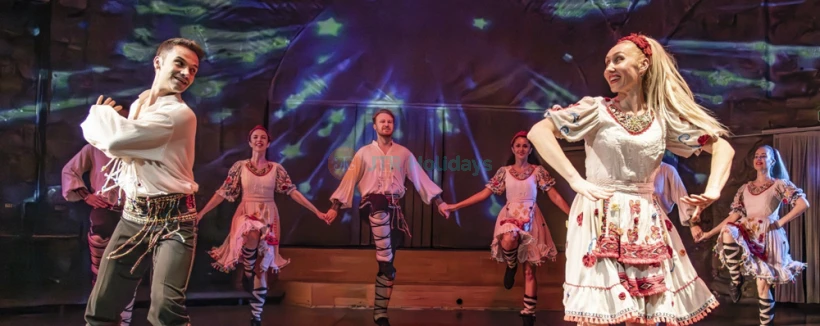 Turkish Dance Show at Hodjapasha Cultural Centre in Istanbul - Experience the Turkish Dance Show at Hodjapasha Cultural Centre in Istanbul. Enjoy mesmerizing performances, traditional music, and vibrant costumes. Witness the beauty of Anatolian folk dances in a historic 15th-century venue. Book your tickets for an unforgettable night of culture and entertainment! Turkish Dance Show at Hodjapasha Cultural Centre in Istanbul - Image 3 of 5