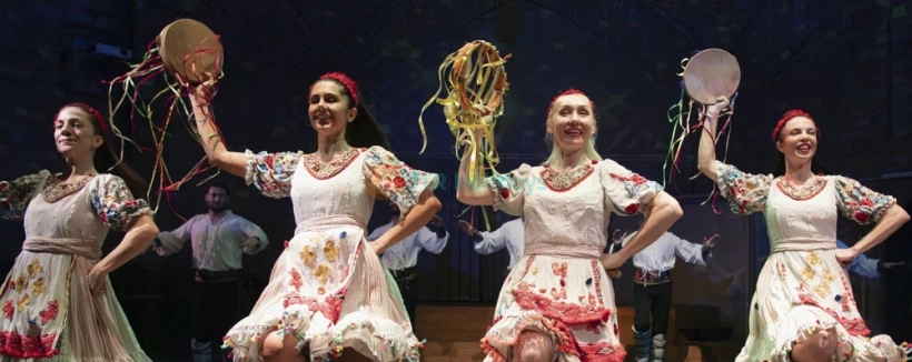 Turkish Dance Show at Hodjapasha Cultural Centre in Istanbul - Experience the Turkish Dance Show at Hodjapasha Cultural Centre in Istanbul. Enjoy mesmerizing performances, traditional music, and vibrant costumes. Witness the beauty of Anatolian folk dances in a historic 15th-century venue. Book your tickets for an unforgettable night of culture and entertainment! Turkish Dance Show at Hodjapasha Cultural Centre in Istanbul - Image 4 of 5