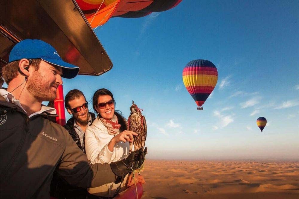 Overnight Desert Safari and Sunrise Hot Air Balloon Flight - JTR Holidays