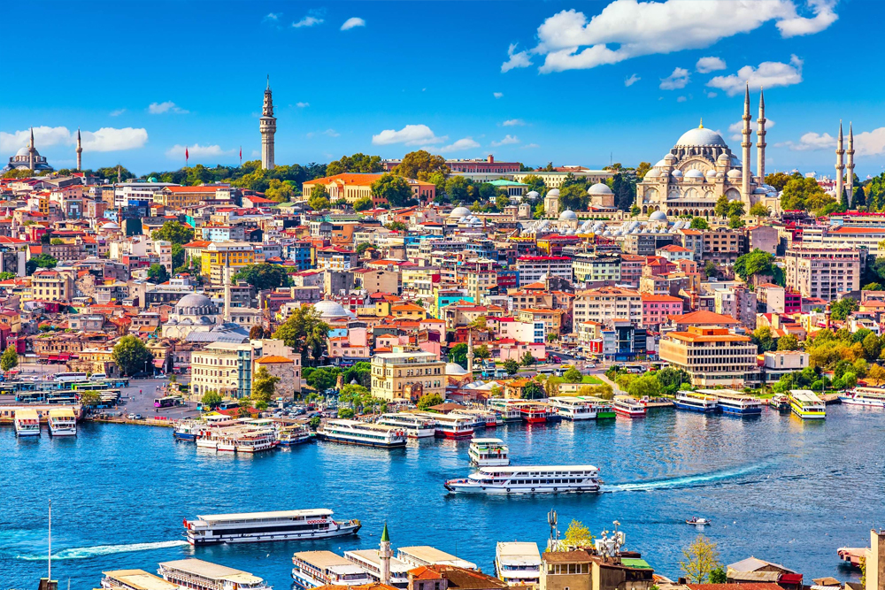 Bosphorus Sightseeing Cruise Istanbul - Experience the Bosphorus Sightseeing Cruise in Istanbul and enjoy breathtaking views of the city's iconic landmarks. Sail between Europe and Asia, passing palaces, bridges, and historic sites along the stunning Bosphorus Strait. Witness the magic of Istanbul from the water, whether by day or at sunset. Book your Bosphorus Sightseeing Cruise ticket today for an unforgettable journey! Bosphorus Sightseeing Cruise Istanbul - Image 5 of 5