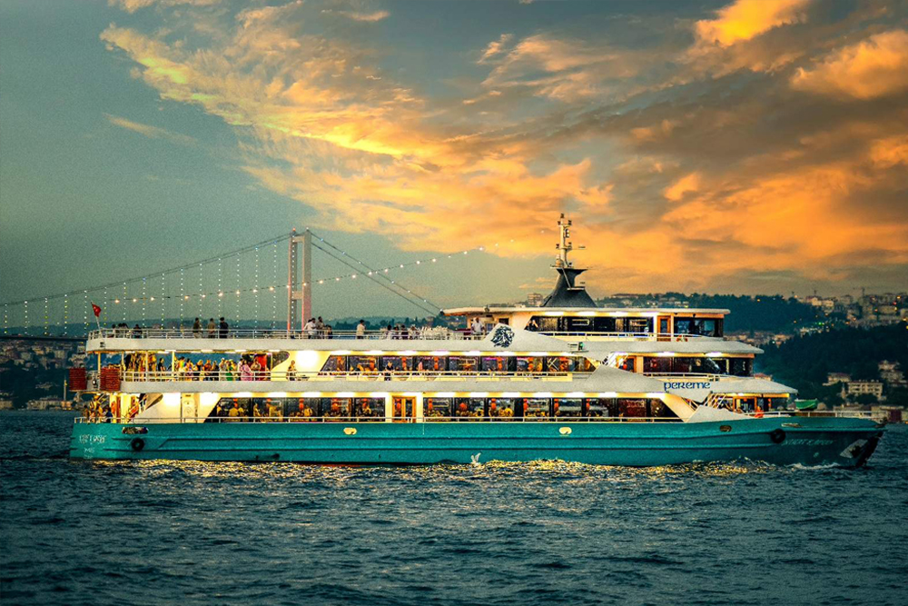 Bosphorus Dinner Cruise with Turkish Night Show Istanbul - Image 1 of 10