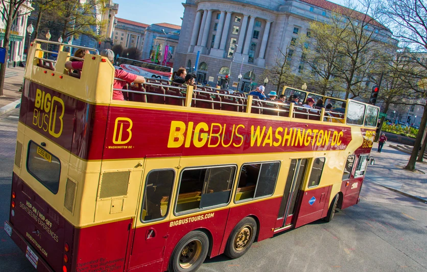 Big Bus Tours Washington, D.C. | Hop-On Hop-Off Sightseeing Tour - JTR Holidays