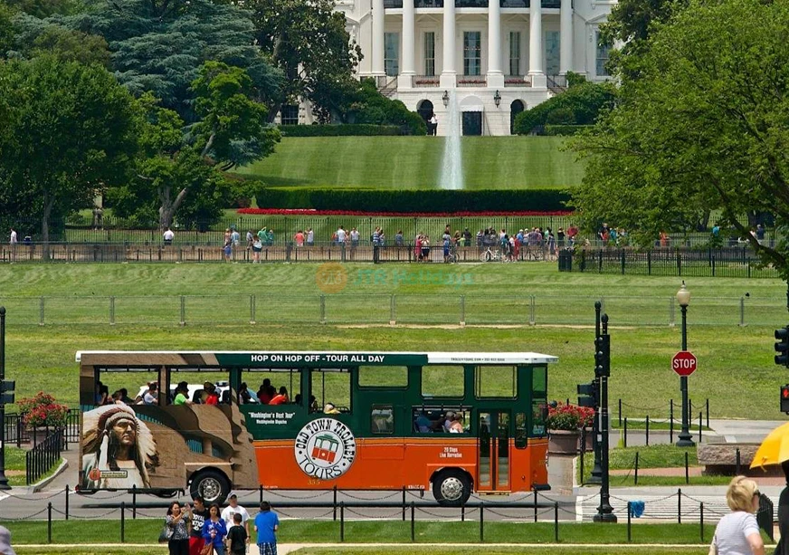 Washington, D.C. Hop-On Hop-Off Trolley Tour | Explore Top Landmarks - JTR Holidays