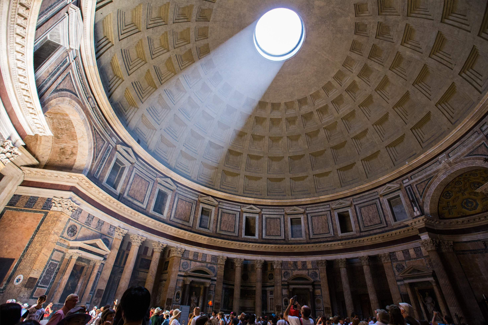 Entrada al Panteón en Roma - Imagen 2 de 5