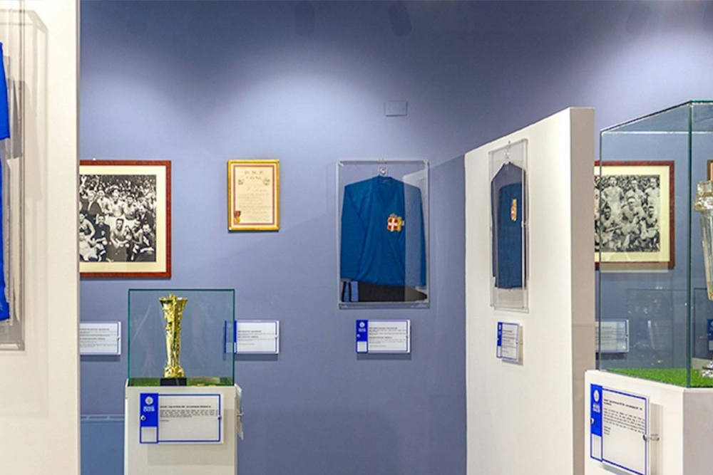 Football Museum ticket in Florence - Book your Football Museum ticket in Florence and explore the history of Italian football. See iconic jerseys, trophies, and World Cup memorabilia. Learn about legendary players and relive Italy’s greatest victories. A must-visit for football fans and sports lovers! Football Museum ticket in Florence - Image 4 of 5