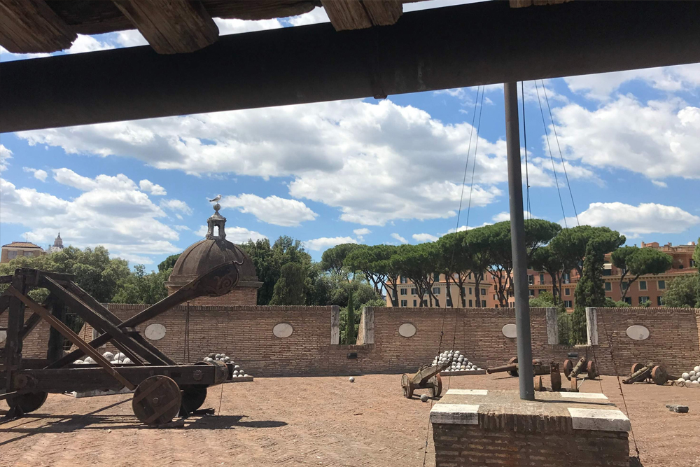 The National Museum of Castel Sant'Angelo in Rome - Book your National Museum of Castel Sant'Angelo ticket and explore a historic fortress in Rome. Discover Renaissance art, ancient weapons, and secret passages. Enjoy stunning views of the Tiber River from the terrace. Plan your visit today for a journey through Rome's rich history. The National Museum of Castel Sant'Angelo in Rome - Image 3 of 5