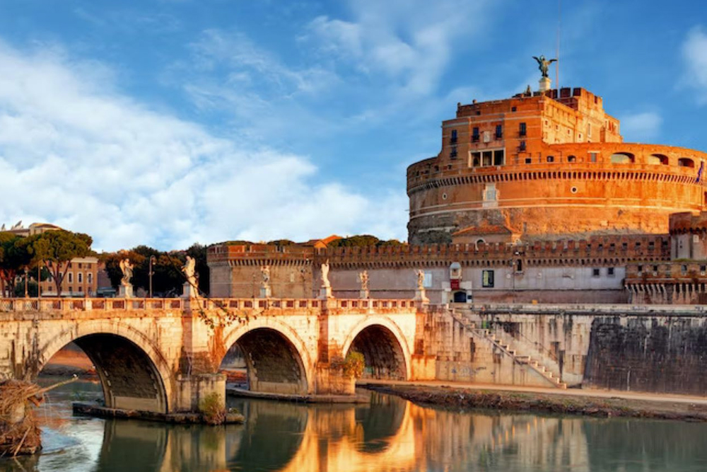 The National Museum of Castel Sant'Angelo in Rome - Book your National Museum of Castel Sant'Angelo ticket and explore a historic fortress in Rome. Discover Renaissance art, ancient weapons, and secret passages. Enjoy stunning views of the Tiber River from the terrace. Plan your visit today for a journey through Rome's rich history. The National Museum of Castel Sant'Angelo in Rome - Image 1 of 5
