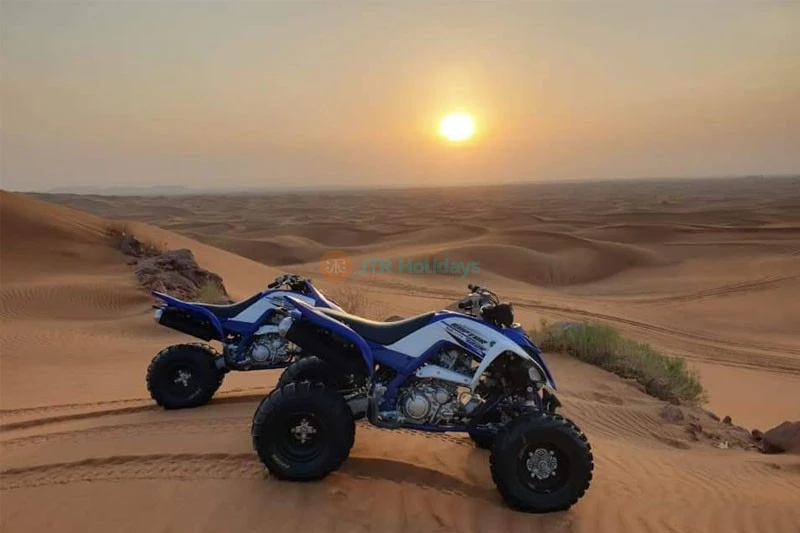Safari nel Deserto Serale a Dubai con Quad