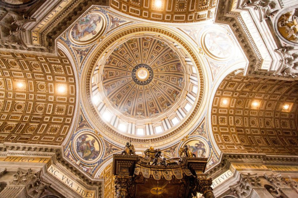 دخول بازيليك القديس بطرس والقبة مع دليل صوتي - صورة 1 من 5