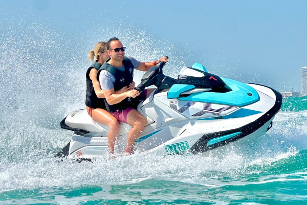 Jet Ski Dubai Jumeirah - Experience the thrill of Jet Ski Dubai Jumeirah as you ride across the stunning waters with breathtaking views. Whether you're a beginner or an expert, Jet Ski Dubai Jumeirah offers the perfect mix of speed, excitement, and adventure. Feel the adrenaline rush as you glide through the waves with Jet Ski Dubai Jumeirah. Enjoy a smooth, powerful, and unforgettable ride with Jet Ski Dubai Jumeirah. Book now for the best Jet Ski Dubai Jumeirah experience! Jet Ski Dubai Jumeirah - Image 4 of 5